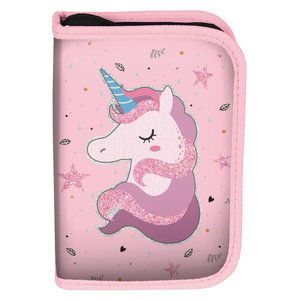 Penál Unicorn růžový rozkládací-1