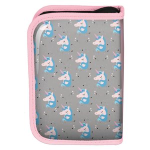 Penál Unicorn růžový rozkládací-2
