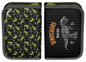 Iskolai tolltartó Dinosaurus fekete-1