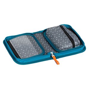 Školní penál klasik dvě chlopně Liška-4