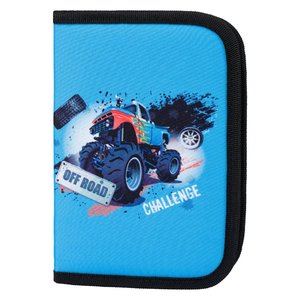 Školní penál klasik dvě chlopně Truck-1