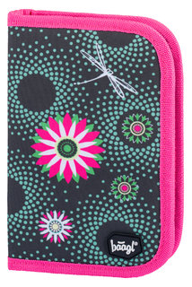 Iskolai tolltartó klasszikus Virágok-1