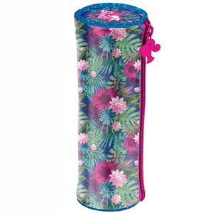 Iskolai tok Barbie, virágok, kerek-3