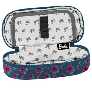 Iskolai tok Barbie Rózsaszín virágok, merevített-2