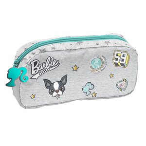 Iskolai tok Barbie, szürke, nagyobb-1