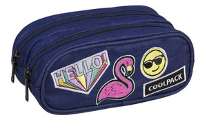 Tolltartó Campus Badges girls denim-1