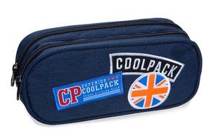 Tolltartó tok Clever Badges blue-1