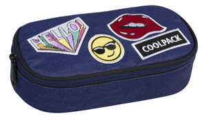 Tolltartó Clever Badges girls denim-1