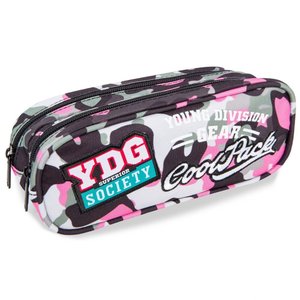 Clever Camo Pink iskolai tolltartó-1