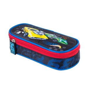 Iskolai tok Hot wheels fekete, ovális-1