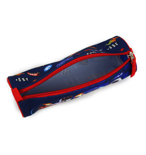 Iskolai tok Hot wheels kék, kerek-4