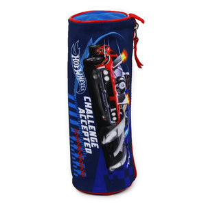 Iskolai tok Hot wheels kék, kerek-1