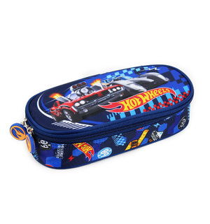 Iskolai tok Hot wheels kék, ovális-3