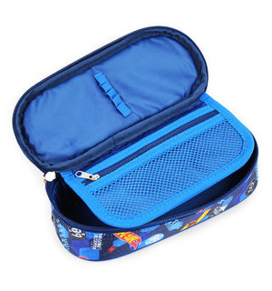 Iskolai tok Hot wheels kék, ovális-4