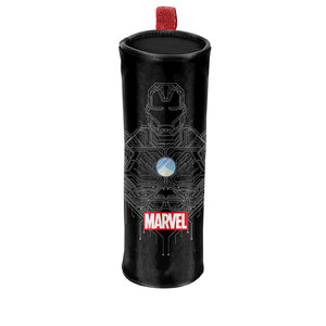Iskolatáska Iron Man kerek fekete-1