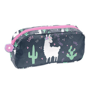 Iskolatáska Lama kék-1