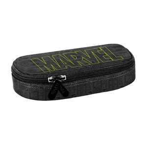 Iskolai tok Marvel fekete, merevített-1