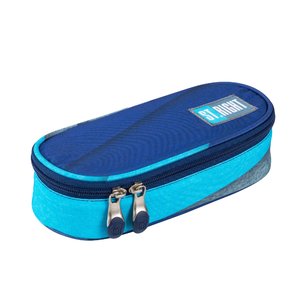 Iskolai tok Melange stripes, ovális-1