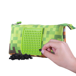 Iskolai tok Minecraft nagy zöld pixelekkel-2