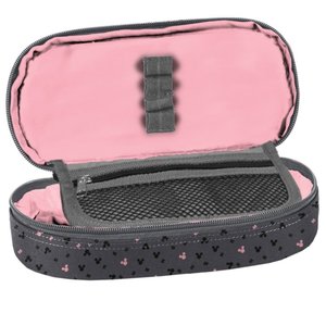 Iskolai tok Minnie mouse, szürke, merevített-4