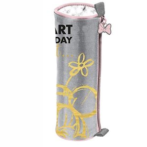 Iskolai tok Minnie, szürke, kerek-1