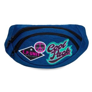 Övtáska Albany Girls badges denim-1