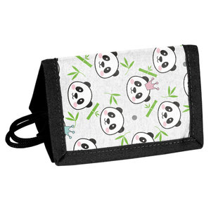 Pénztárca Panda szürke-1