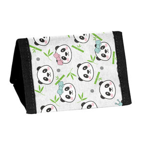 Pénztárca Panda szürke-3