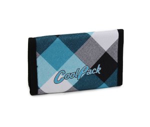 Pénztárca Slim Kocka kék-2