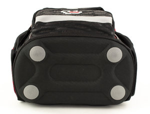 Moto GP iskolatáska elülső zsebbel, piros-5