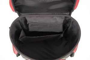 Moto GP iskolatáska elülső zsebbel, piros-6