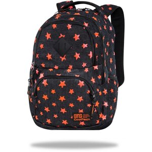 Iskolai hátizsák Dart Denim Orange Stars-1