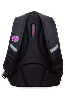 Iskolai hátizsák Dart Badges black-3
