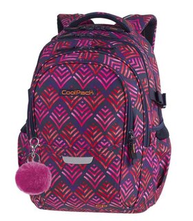 Iskolai hátizsák Factor Hawaii pink-1