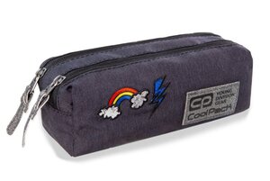 Školní set Hippie sparkling badges grey-6