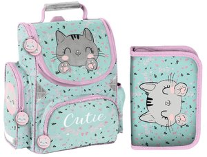 Iskolai szett Cica Cutie iskolatáskával-1