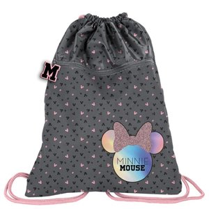 Iskolai szett Minnie Mouse szürke-rózsaszín, 3 darabos, iskolatáskával-6