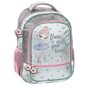 Iskolai hátizsák Balerina Dance with your heart-1