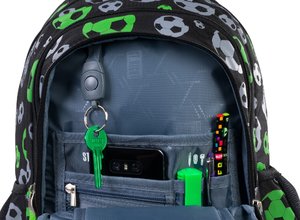 Iskolai hátizsák Ball, zöld-5