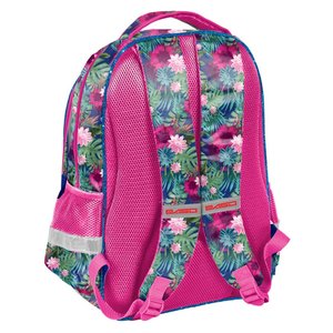 Iskolai hátizsák Barbie, virágok-3