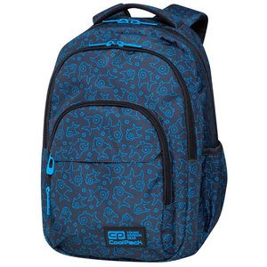 Iskolai hátizsák Basic Plus fishbones-1