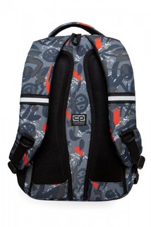 Iskolai hátizsák Basic plus Red indian-2