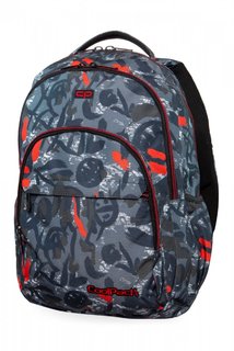 Iskolai hátizsák Basic plus Red indian-1