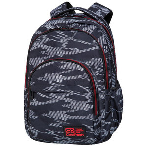 Iskolai hátizsák Basic Plus Topo red-1