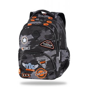 Bentley hátizsák fekete / narancs-1