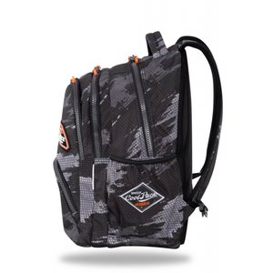 Bentley hátizsák fekete / narancs-2