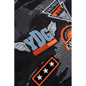 Bentley hátizsák fekete / narancs-10