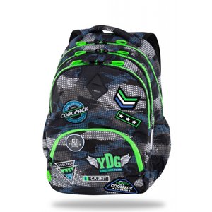 Bentley hátizsák szürke / zöld-1