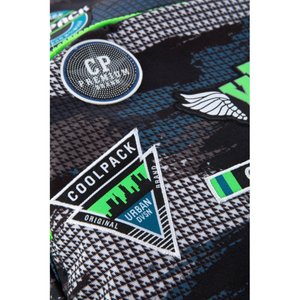 Bentley hátizsák szürke / zöld-4