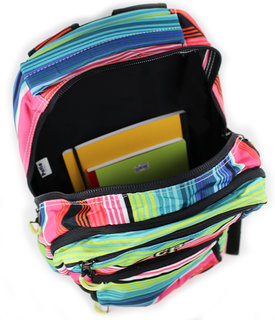 Iskolai hátizsák Break Stripes-5